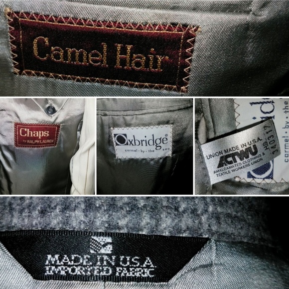 VTG Chaps by Ralph Lauren jacket 46R union made - Picture 8 of 8